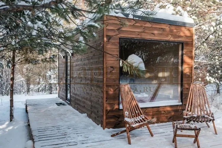 Кемпинг-дом «Панорама» с боковым входом